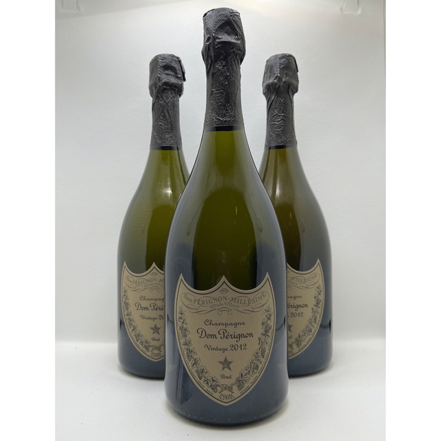 Dom Pérignon(ドンペリニヨン)の★ドン ペリニョン 2012×3本★送料込 食品/飲料/酒の酒(シャンパン/スパークリングワイン)の商品写真