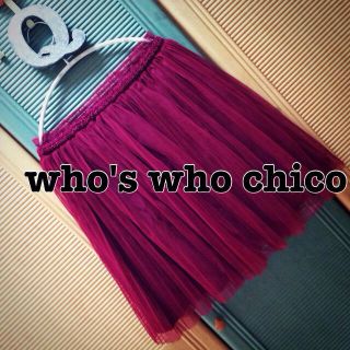 フーズフーチコ(who's who Chico)の294☆who's who chico(ミニスカート)