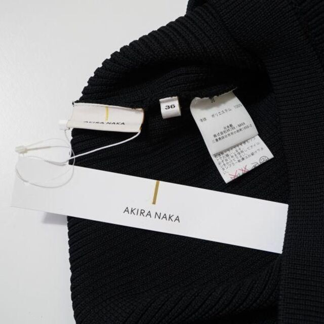 新品未使用 AKIRA NAKA ラインパンツ BLACK