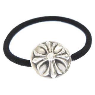 クロムハーツ(Chrome Hearts)のCHROME HEARTS クロムハーツ HAIRBAND クロスボールコンチョヘアバンド シルバー ヘアゴム(その他)