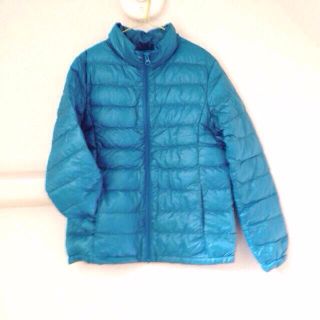 ユニクロ(UNIQLO)のライトポリフィルダウン kids 150(ダウンジャケット)