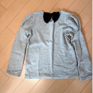 BeedesBee　トップス　長袖　子供服　グレー　サイズ130(Tシャツ/カットソー)