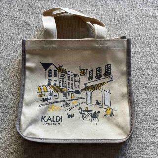 カルディ(KALDI)のカルディ　猫バッグ(ノベルティグッズ)