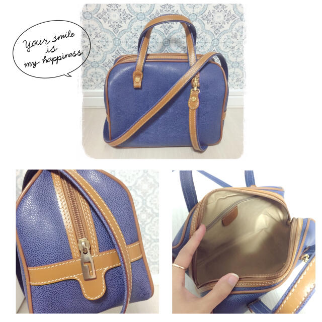 LANCEL(ランセル)の【LANCEL】オリエンタルブルーバッグ♡美品 レディースのバッグ(ショルダーバッグ)の商品写真