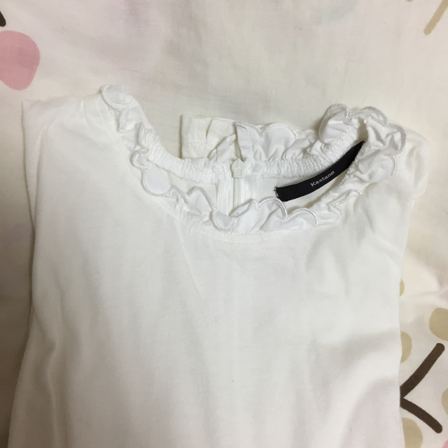 Kastane(カスタネ)のKstane 衿フリルプルオーバー レディースのトップス(Tシャツ(長袖/七分))の商品写真