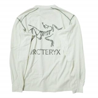 アークテリクス(ARC'TERYX)のARC'TERYX アークテリクス System A / Copal Long Sleeve Bird Tee システム A コパル ロングスリーブバードTシャツ 28956 XS Chalk 長袖 カットソー トップス【中古】【ARC'TERYX】(Tシャツ/カットソー(七分/長袖))