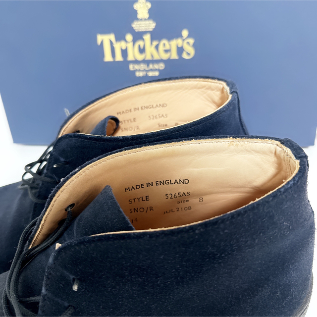 Tricker'sチャッカブーツ