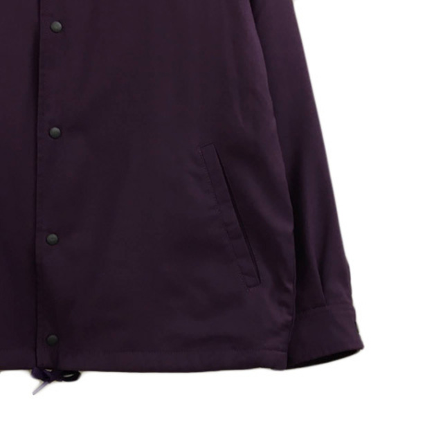 RAGEBLUE(レイジブルー)のレイジブルー ジャケット ブルゾン コーチ 中綿 スタンダード 無地 M 紫 メンズのジャケット/アウター(ブルゾン)の商品写真