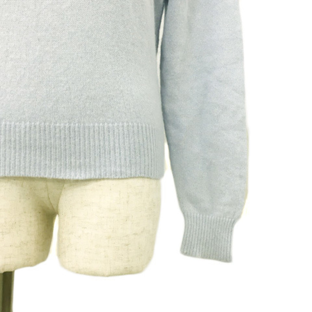 Noela(ノエラ)のノエラ セーター ニット プルオーバー アンゴラ混 無地 長袖 F 水色 レディースのトップス(ニット/セーター)の商品写真