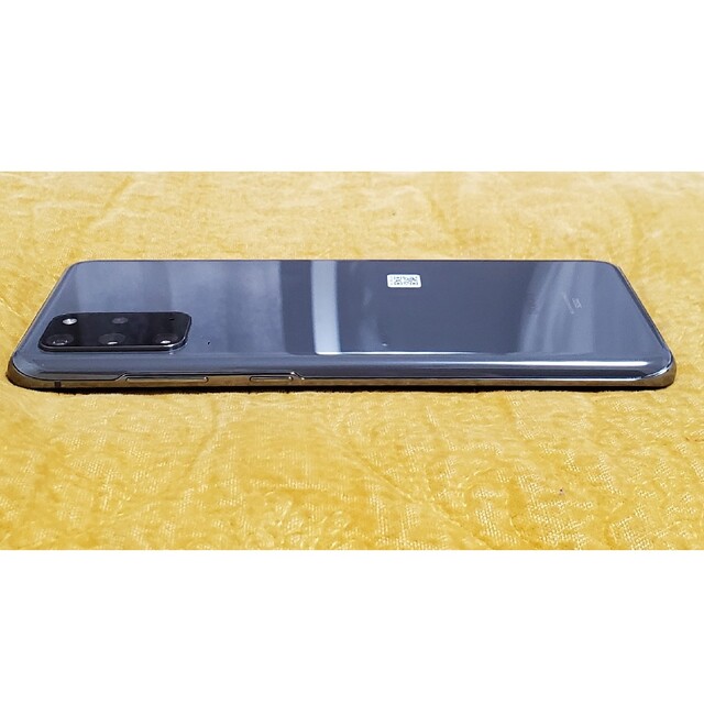 Galaxy S20+ 5G コスミックグレー  SIMフリー スマホ/家電/カメラのスマートフォン/携帯電話(スマートフォン本体)の商品写真