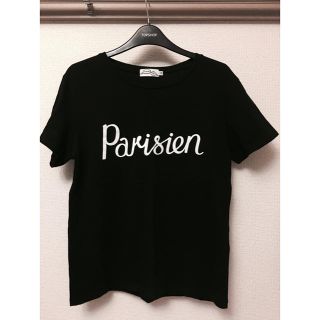 キツネ(KITSUNE)のKITSUNE Parisien ロゴTシャツ XS(Tシャツ/カットソー(半袖/袖なし))