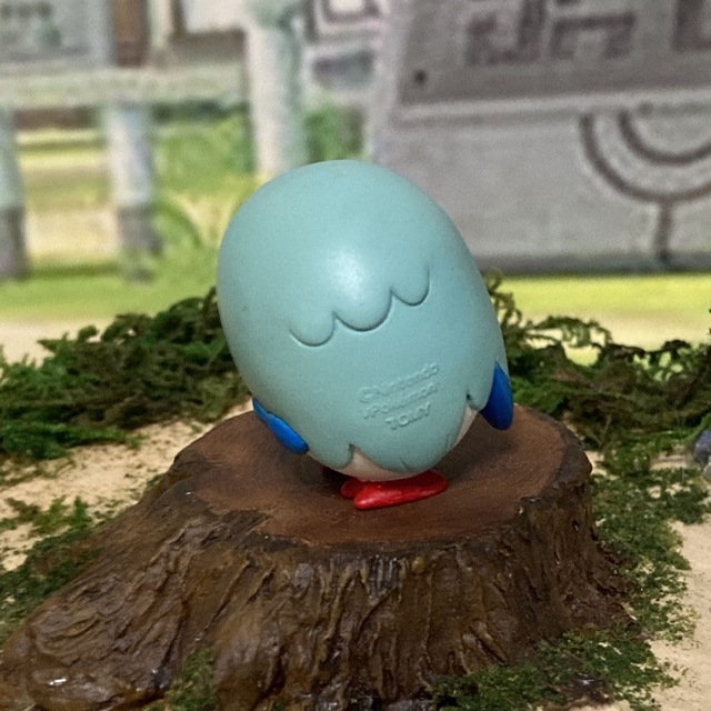 ポケモン　フィギュア　モンコレ　色違いリペイント　モクローポケモン肩ズンFig