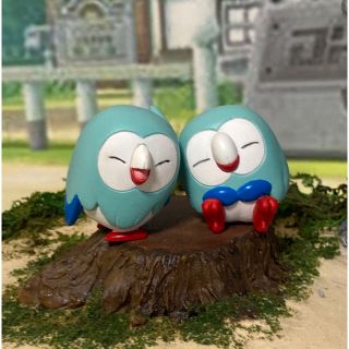 ポケモン　フィギュア　モンコレ　色違いリペイント　モクロー