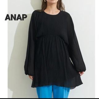 アナップ(ANAP)の最終値下げ　プリーツチュニック ミニワンピース(チュニック)