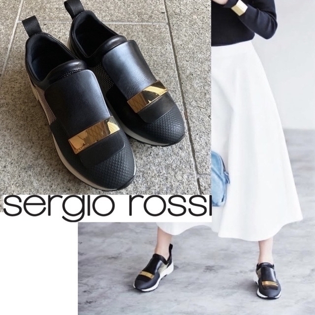 最終値下＊SergioRossi Sr1スニーカー【美品】