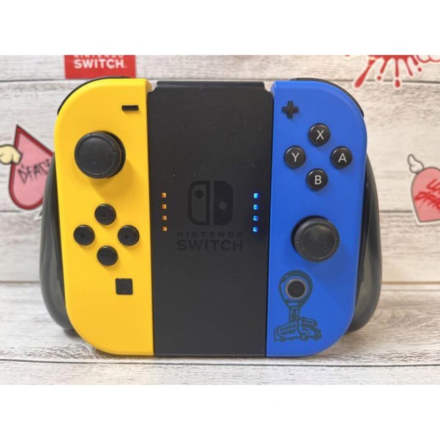 任天堂純正品【ledカスタム&希少カラー 】Nintendo ジョイコン 美品