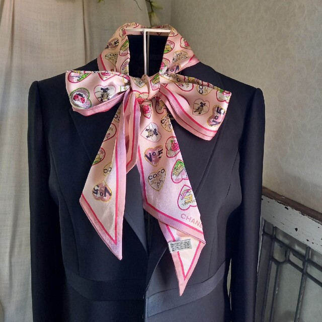 CHANEL(シャネル)のCHANEL　ロングスカーフ レディースのファッション小物(バンダナ/スカーフ)の商品写真