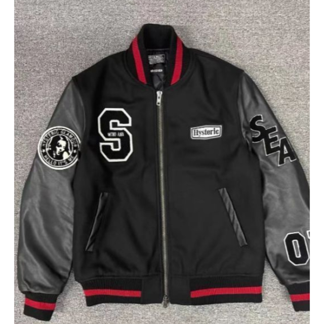 ベルギー製 HYSTERIC GLAMOUR x WIND AND SEA スタジャン M - スタジャン
