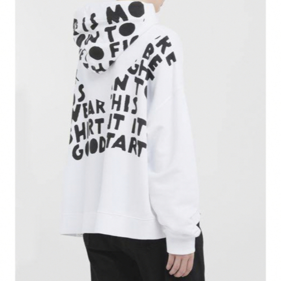 新品未使用 Maison Margiela AIDS HOODIE WHTパーカー - パーカー