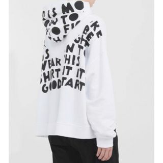 新品未使用 Maison Margiela AIDS HOODIE WHT