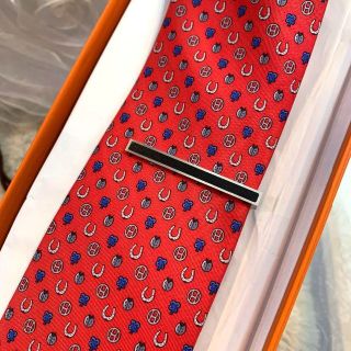 Hermes - ☆超美品☆HERMES リヴァプール タイピン タイバー シルバーx