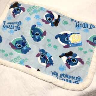 スティッチ(STITCH)のDisney／ステッチ／モコモコひざ掛け／70×100cm(キャラクターグッズ)