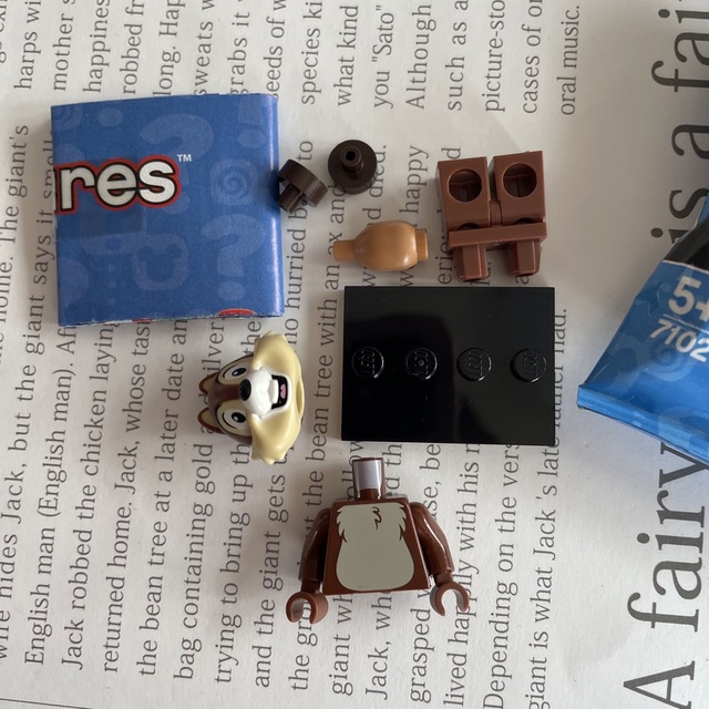 Lego(レゴ)のディズニー　チップ　レゴ　正規品 キッズ/ベビー/マタニティのおもちゃ(積み木/ブロック)の商品写真