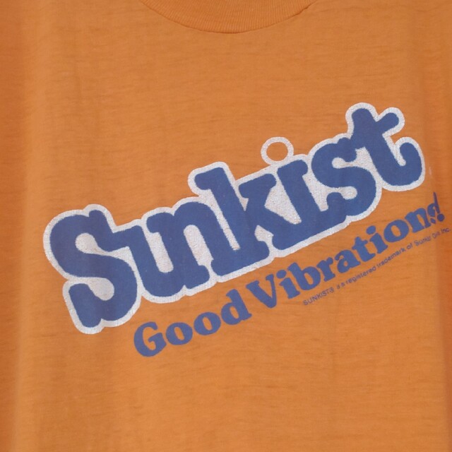 【ヴィンテージ古着】80's Sunkist / サンキストＴシャツ  初期タグ メンズのトップス(シャツ)の商品写真