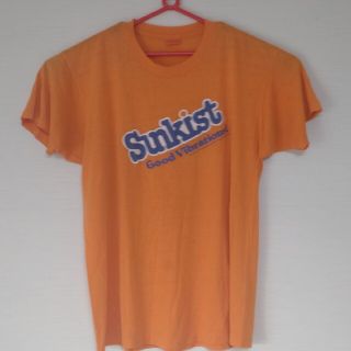 【ヴィンテージ古着】80's Sunkist / サンキストＴシャツ  初期タグ(シャツ)