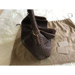 ボッテガヴェネタ(Bottega Veneta)のボッテガ　ヴェネタ　イントレチャート　ショルダーバッグ　中古(トートバッグ)