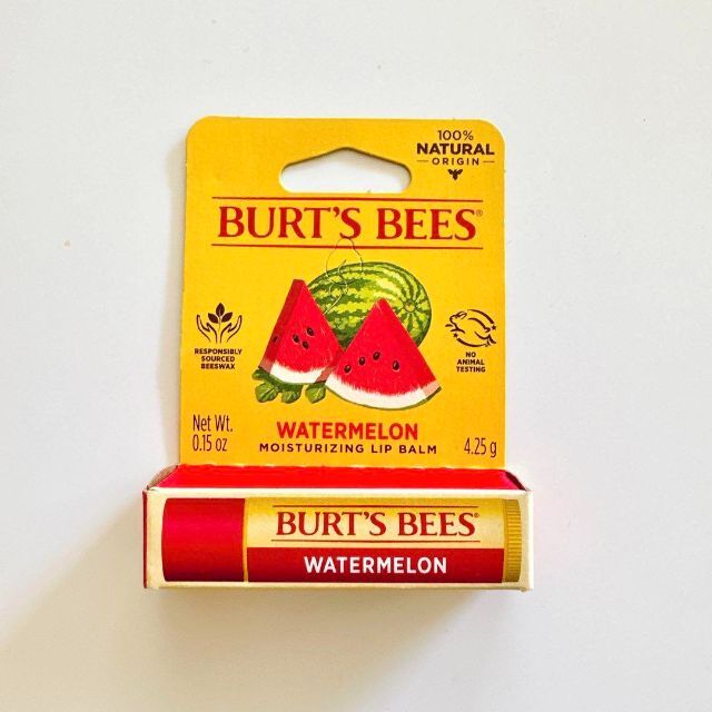 BURT'S BEES 【新品】Burt's Bees バーツビーズ ウォーターメロン ハワイ購入の通販 by α  Mall（7/15-19発送停止）｜バーツビーズならラクマ