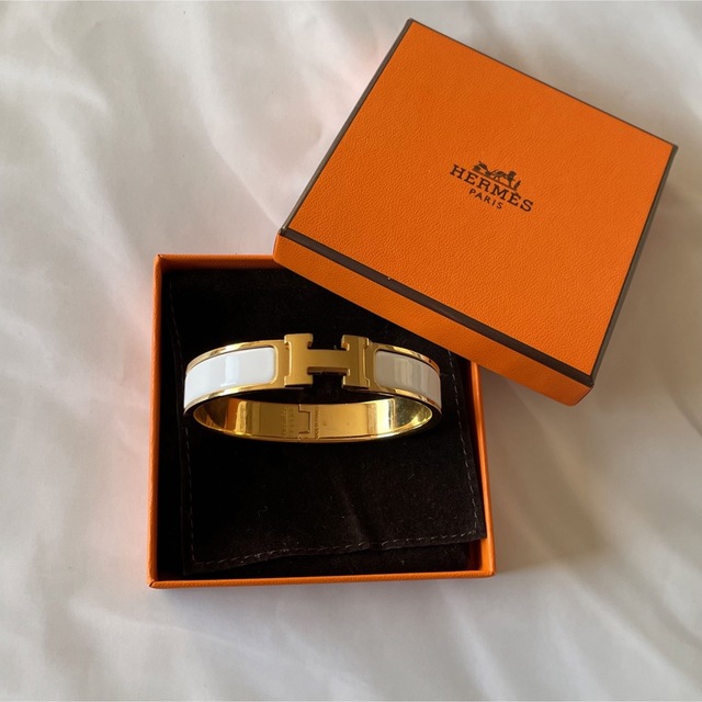 正規品販売! Hermes - HERMES エルメス エナメルブレスレット クリック