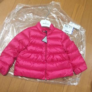 モンクレール(MONCLER)の新品 モンクレール 薄手ダウンジャケット 9-12M MONCLER ベビー(ジャケット/コート)