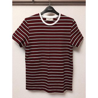 メゾンキツネボーダーTシャツMAISONKITSUNE