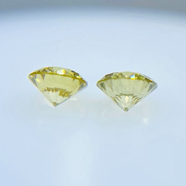 FANCY YELLOW 0.226ct/0.221ct/RD/RT1607