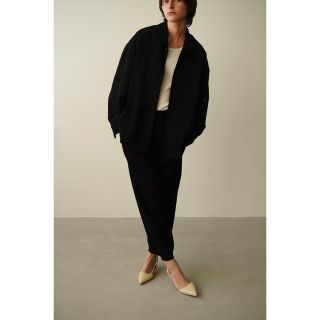 クラネ(CLANE)のCLANE クラネ SLIM KNIT PANTS /BLACK(カジュアルパンツ)