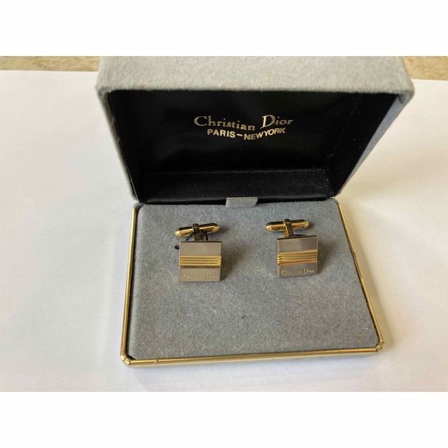 Christian Dior(クリスチャンディオール)のディオールのカフス　ゴールド メンズのファッション小物(カフリンクス)の商品写真