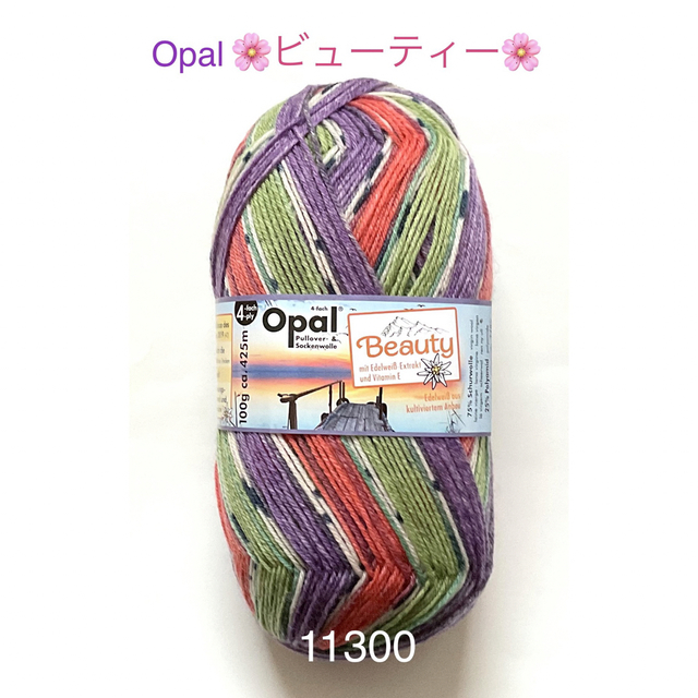 Opal オパール毛糸 ビューティWellness(11303)2足分セット