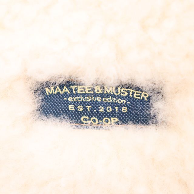 musterwerk×maatee&sons　ムートンベスト　メンズ　Lサイズ メンズのトップス(ベスト)の商品写真