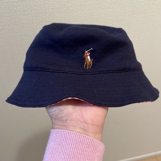 ラルフローレン(Ralph Lauren)のえみち様専用　ラルフローレン帽子　9M46センチ　紺色(帽子)