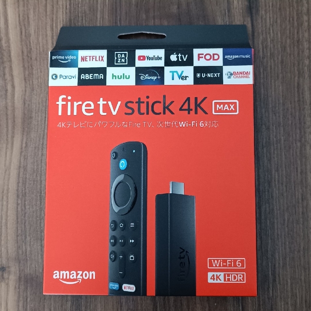 【新品未開封品】fire tv stick 4K MAX