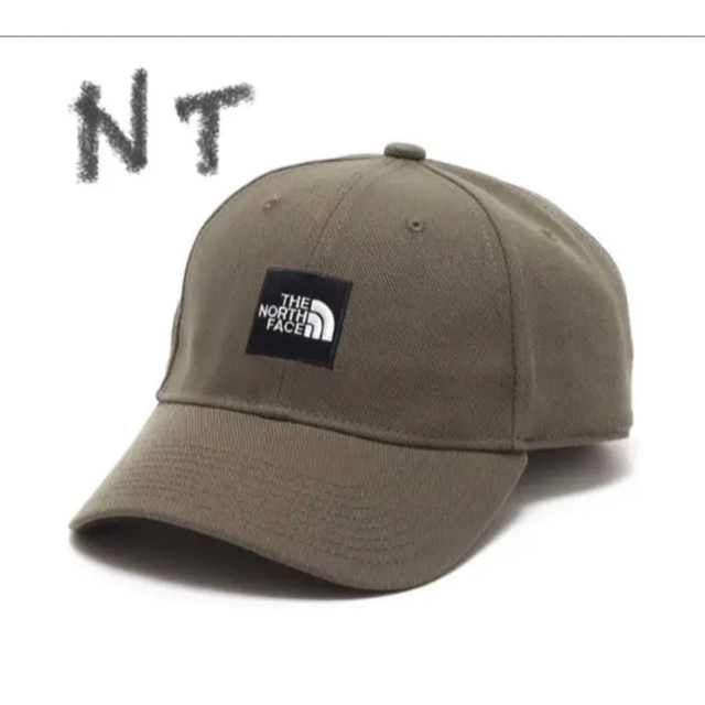 THE NORTH FACE(ザノースフェイス)のノースフェイス スクエア　ロゴキャップ　NN41911 NT ニュートープ メンズの帽子(キャップ)の商品写真