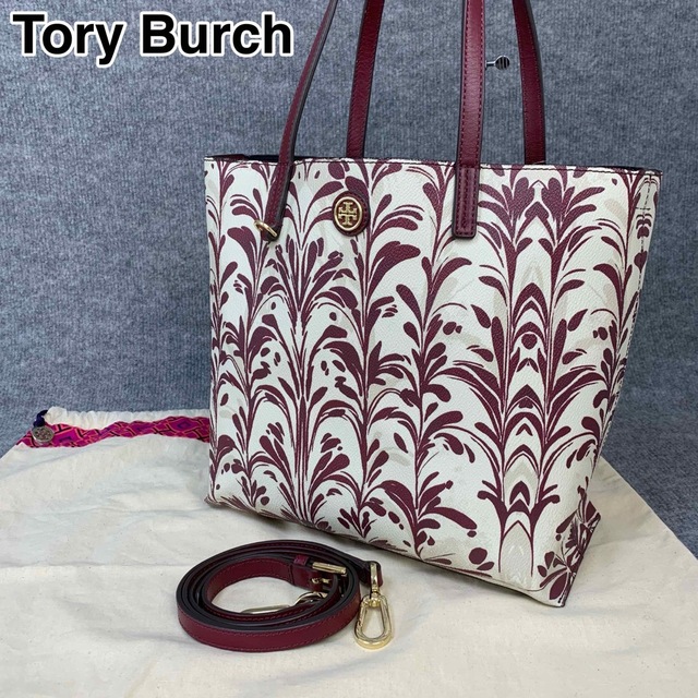 23S68 TORY BURCH トリーバーチ トートバッグ 花柄 2way 注目の福袋