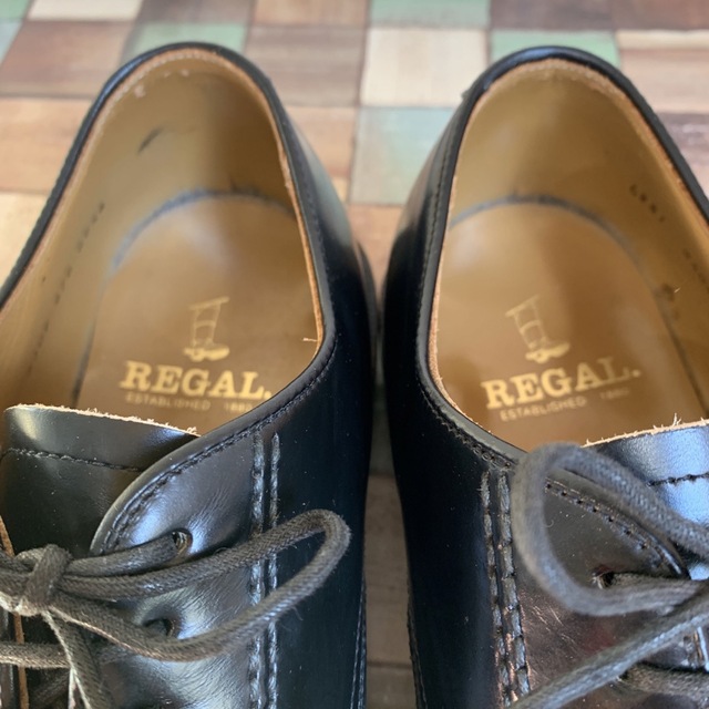 REGAL(リーガル)のREGAL リーガル 革靴　ビジネスシューズ ブラック メンズの靴/シューズ(ドレス/ビジネス)の商品写真