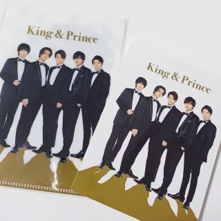 キングアンドプリンス(King & Prince)のKing&prince💗ミニクリアファイル&メモ帳(アイドルグッズ)