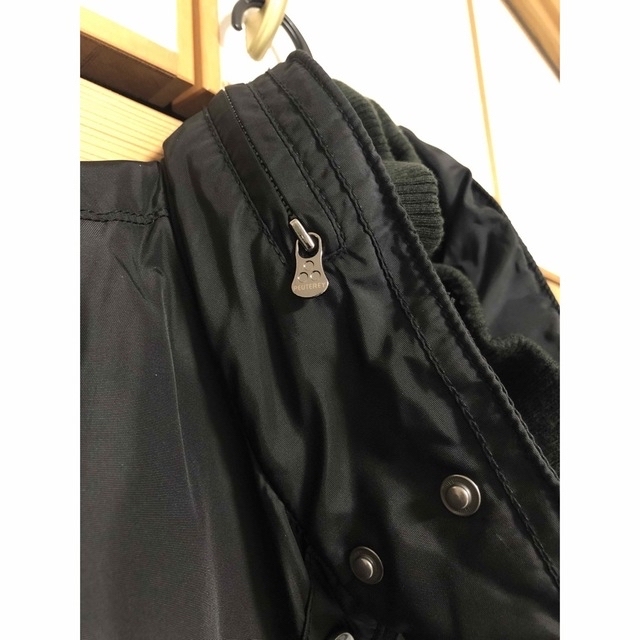 PEUTEREY(ピューテリー)のPEUTEREY ピューテリー 中綿ジャケット サイズ48 ブラック メンズのジャケット/アウター(ダウンジャケット)の商品写真