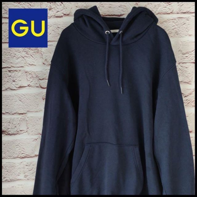 GU(ジーユー)のGU　パーカー　両ポケット　メンズ　レディース【L】 メンズのトップス(パーカー)の商品写真