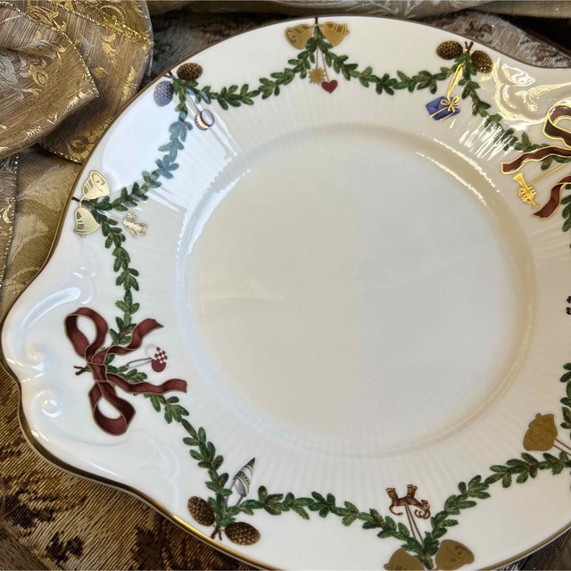 新品 箱入り Royal Copenhagen "Christmas plate 3