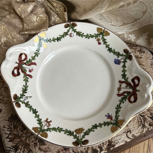 新品 箱入り Royal Copenhagen "Christmas plate 1