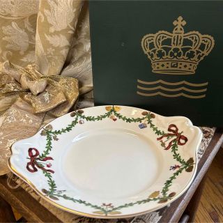 ロイヤルコペンハーゲン(ROYAL COPENHAGEN)の新品 箱入り Royal Copenhagen "Christmas plate(食器)